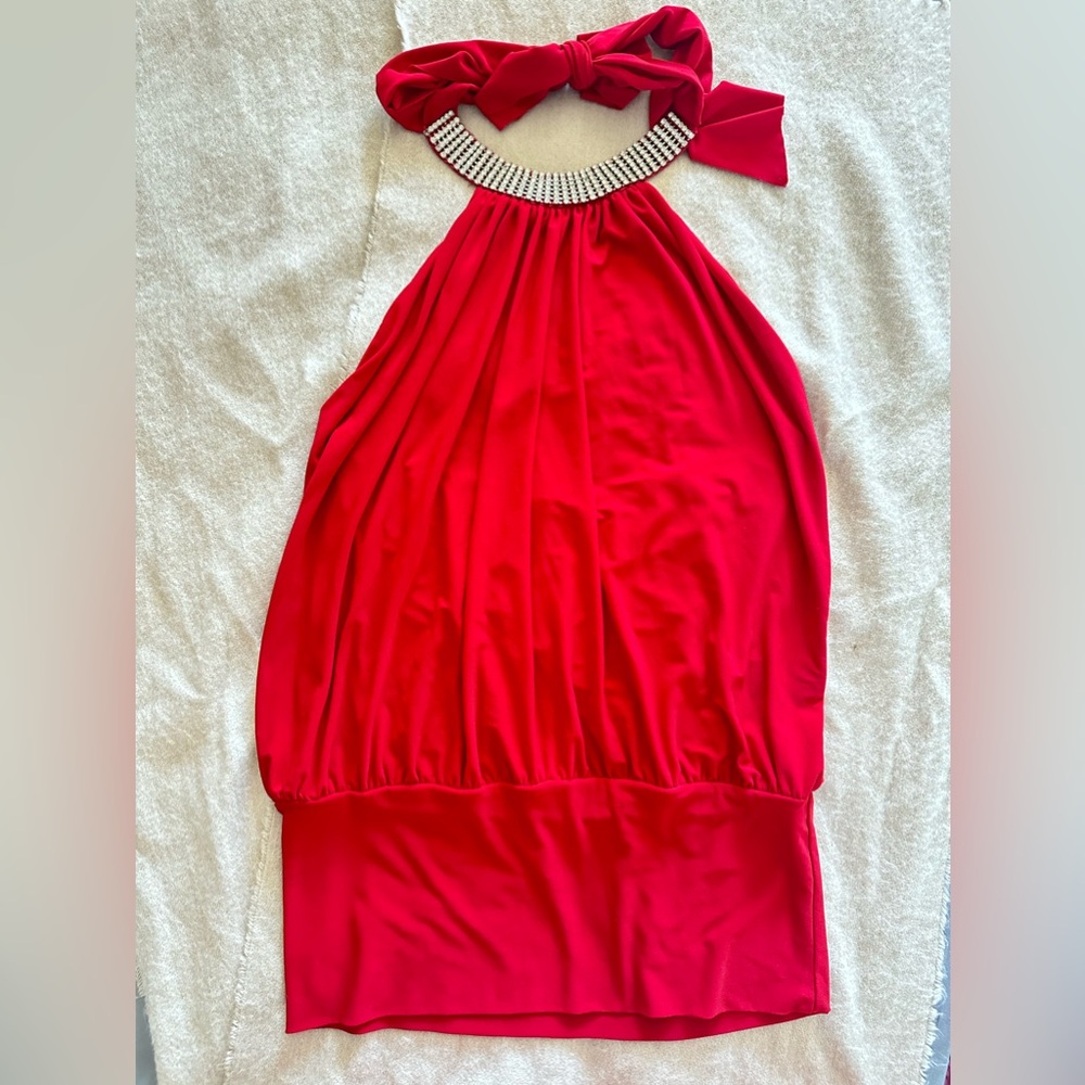 Red Hot Halter Top
